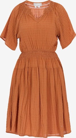 Robe Usha en beige : devant