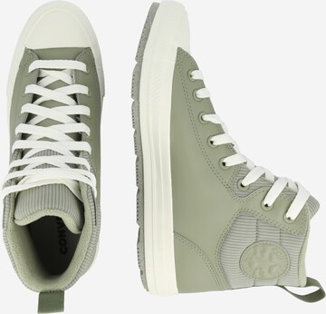 CONVERSE Високи маратонки 'Chuck Taylor All Star Berkshire' в зелено