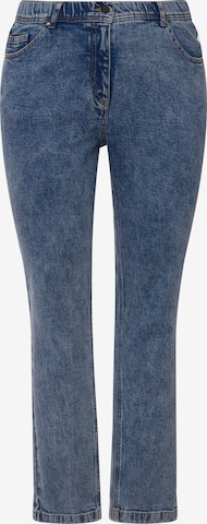 Ulla Popken Regular Jeans (GOTS) in Blau: predná strana