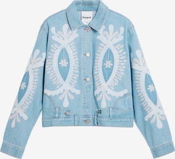 Desigual Välikausitakki värissä sininen: etupuoli