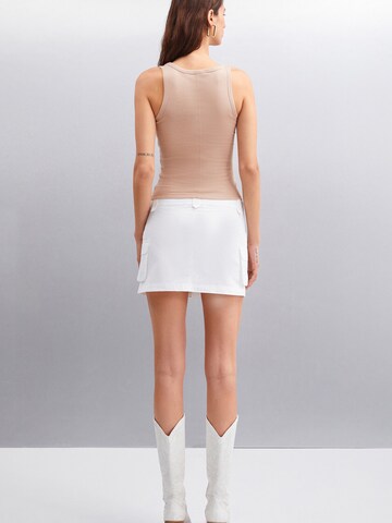 Haut Grimelange en beige