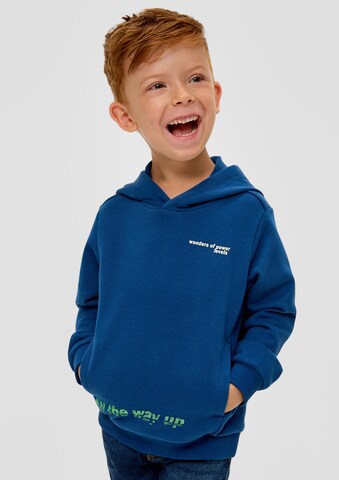 s.Oliver Sweatshirt in Blue: front