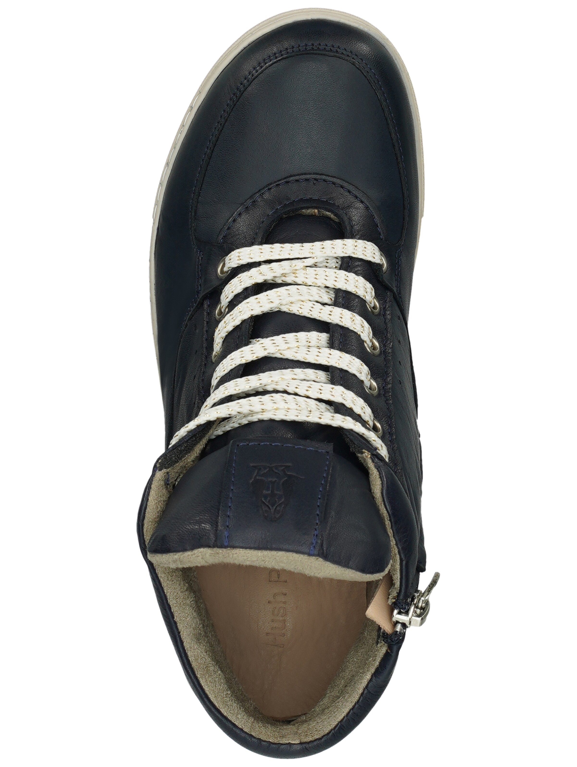 HUSH PUPPIES Schnürstiefelette in Blau