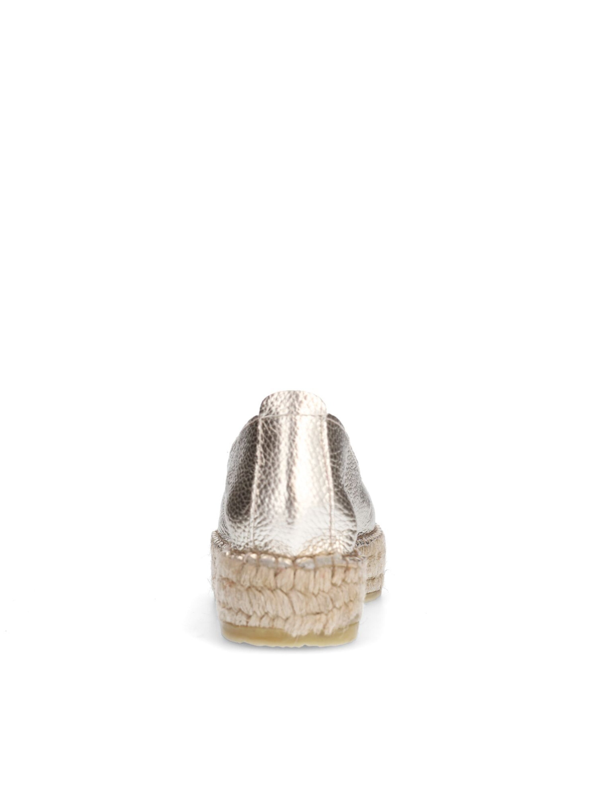 Espadrilles SACHA en or