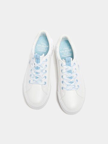 Pull&Bear Sneaker in Weiß