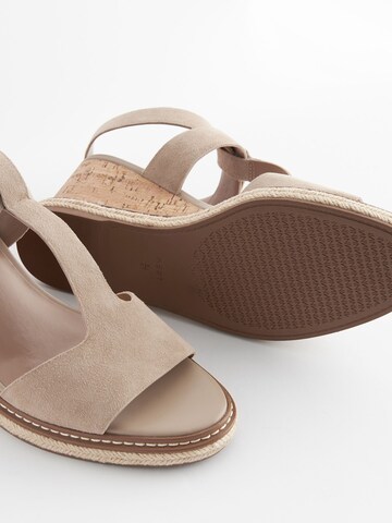 Next Strap sandal in Beige