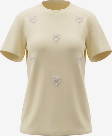 MYMO Shirt 'Pop' in Geel: voorkant