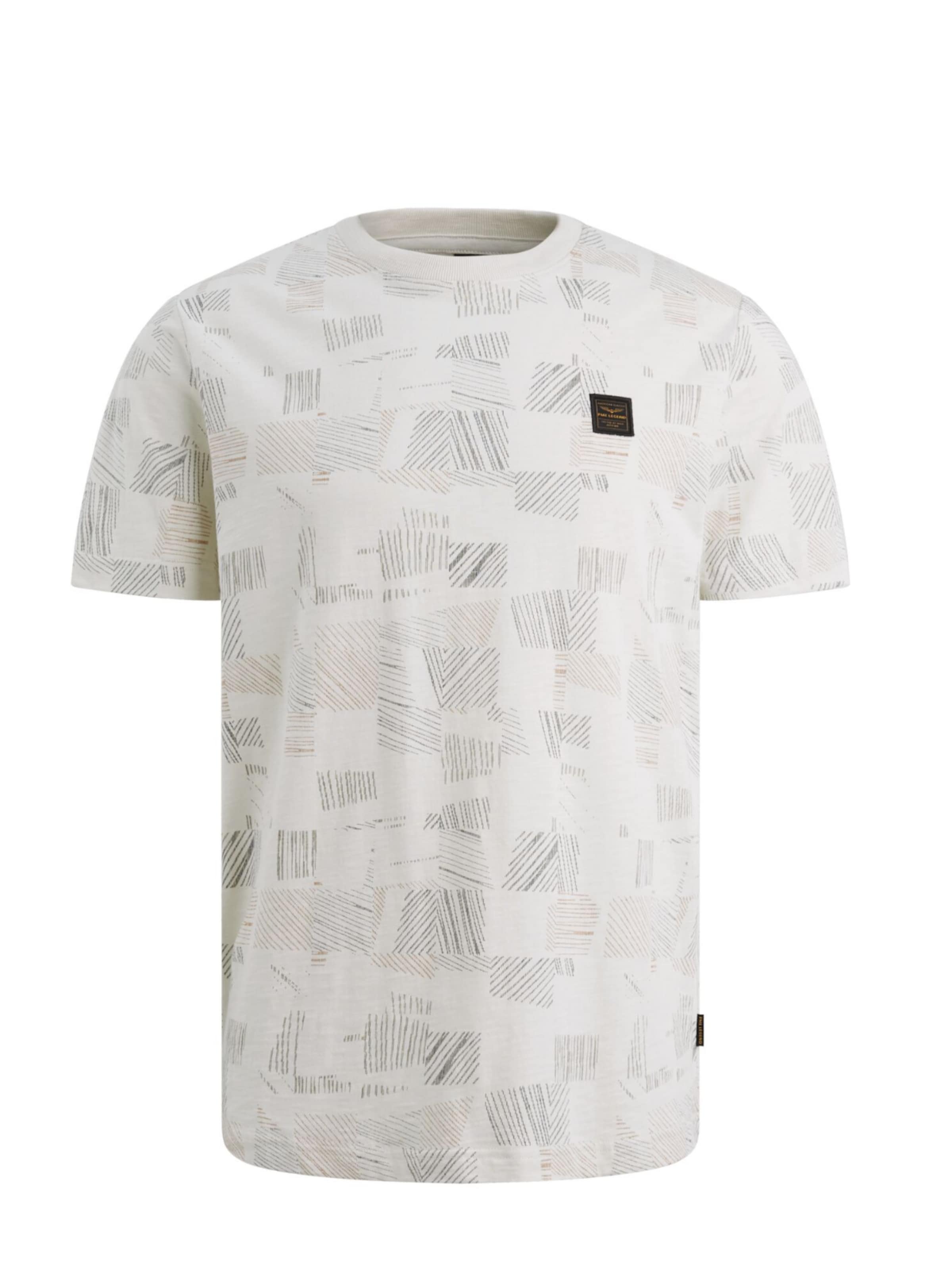 Pme-Legend Shirt 'PME Legend - Heren t-shirt' in Beige: voorkant