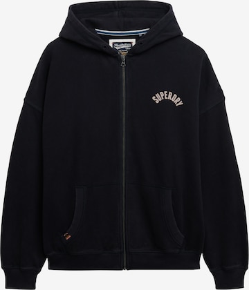 Veste de survêtement 'Athletic Essentials' Superdry & Co en bleu : devant