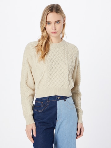 VERO MODA Sweater in Beige: front