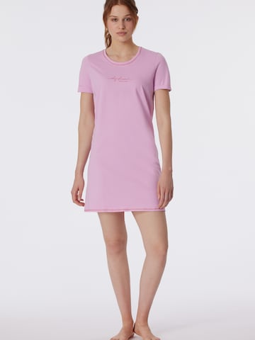 SCHIESSER Nightgown ' Casual Essentials ' in Pink: front