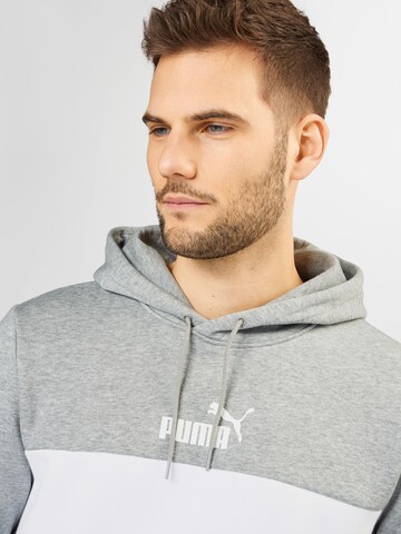 Hanorac sport de la PUMA pe gri