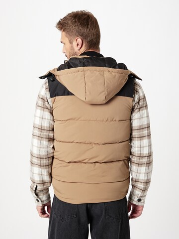 INDICODE JEANS Bodywarmer 'Titanium' in Bruin