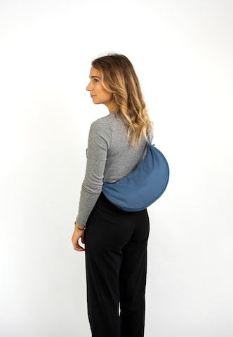 LARKSON Skuldertaske 'Solveig' i blå: forside