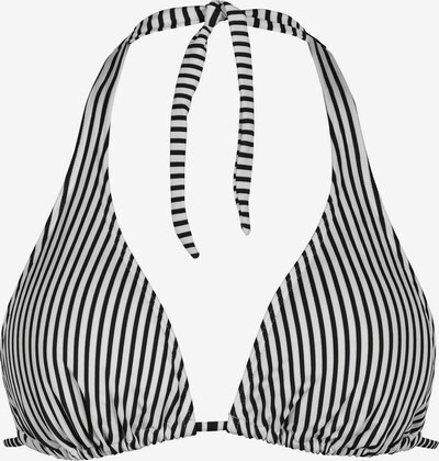 Sutien costum de baie NATURANA pe negru / alb, Vizualizare produs