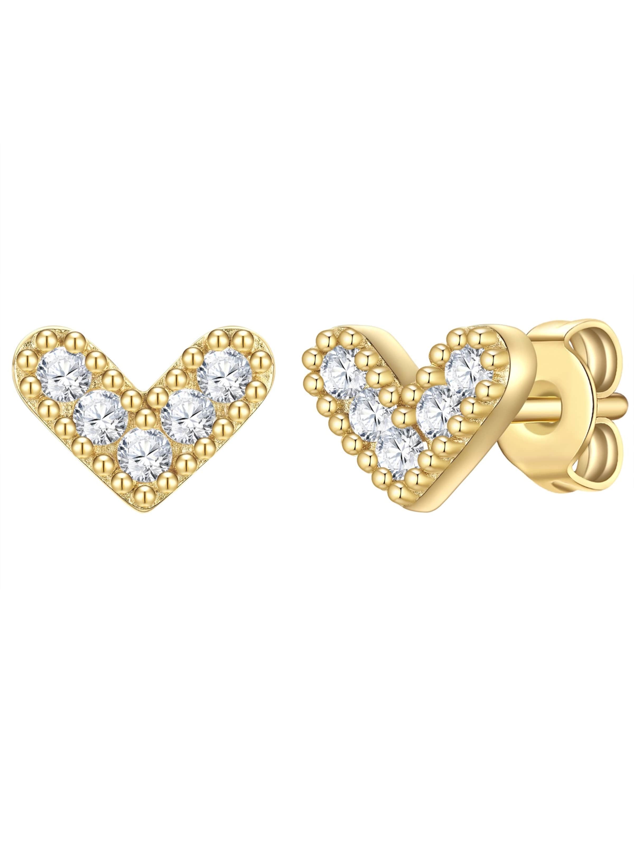 Rafaela Donata Ohrringe in Gold: Vorderseite