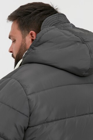 Blend Big Winter Jacket 'FREDERIC' in Grey
