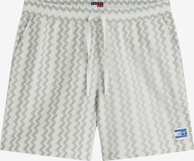 29-30 dydžio Kelnės iš Tommy Jeans, spalva – pastelinė žalia / balta, Prekių apžvalga