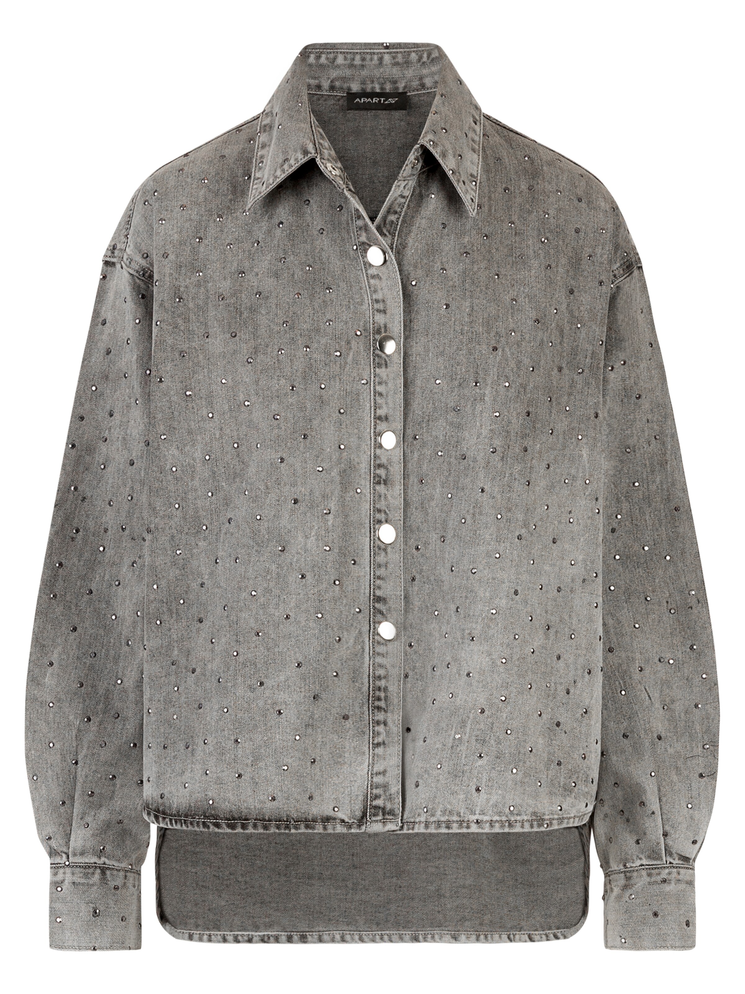 APART Bluse in Grau: Vorderseite