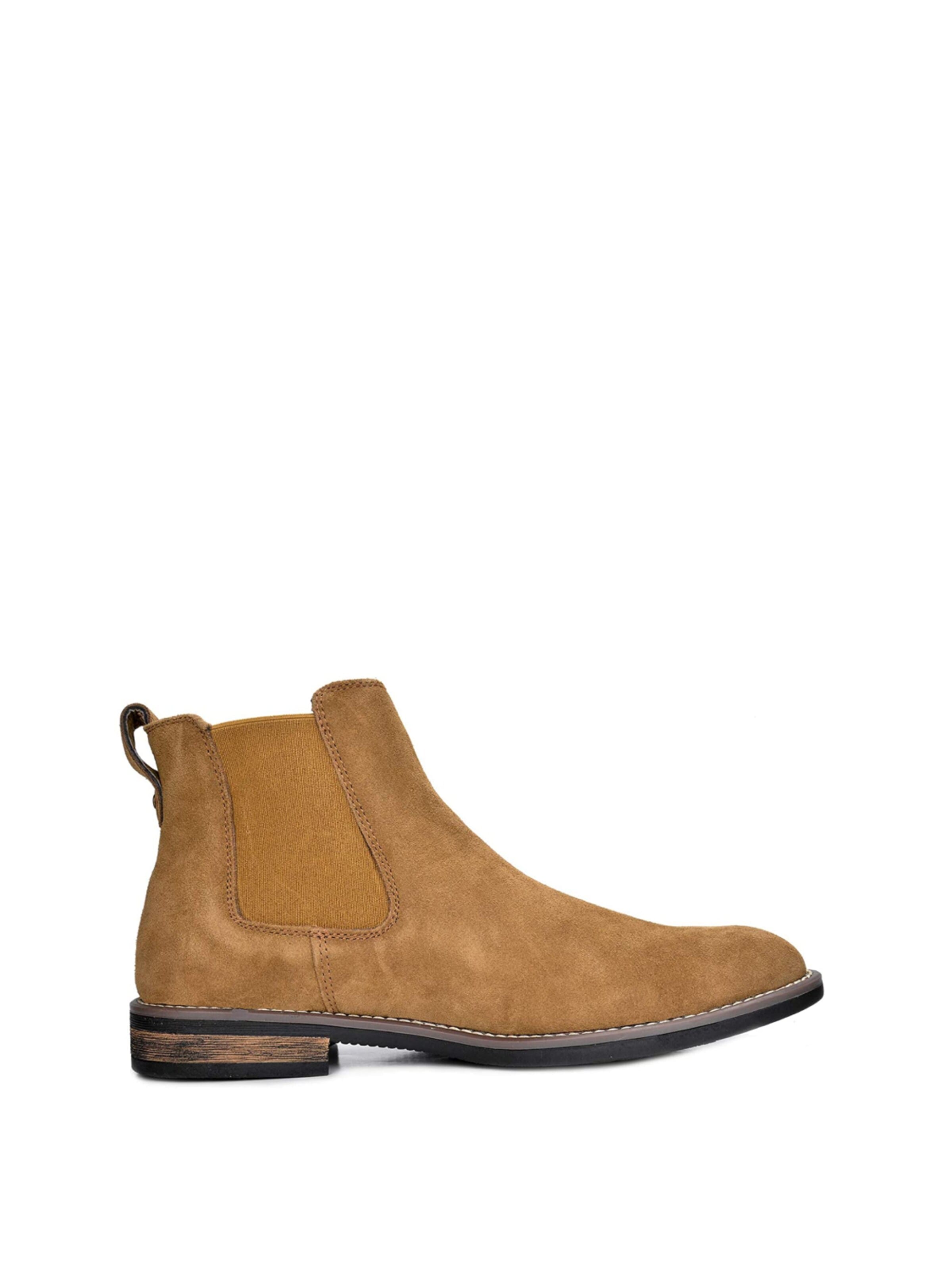 Bruno Marc Chelsea Boots in Brown