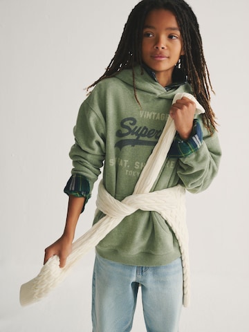 Superdry - Sudadera en verde