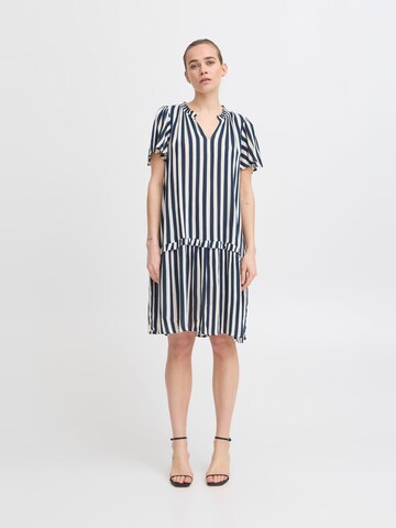 ICHI - Vestido de verano ' IHMARRAKECH ' en azul
