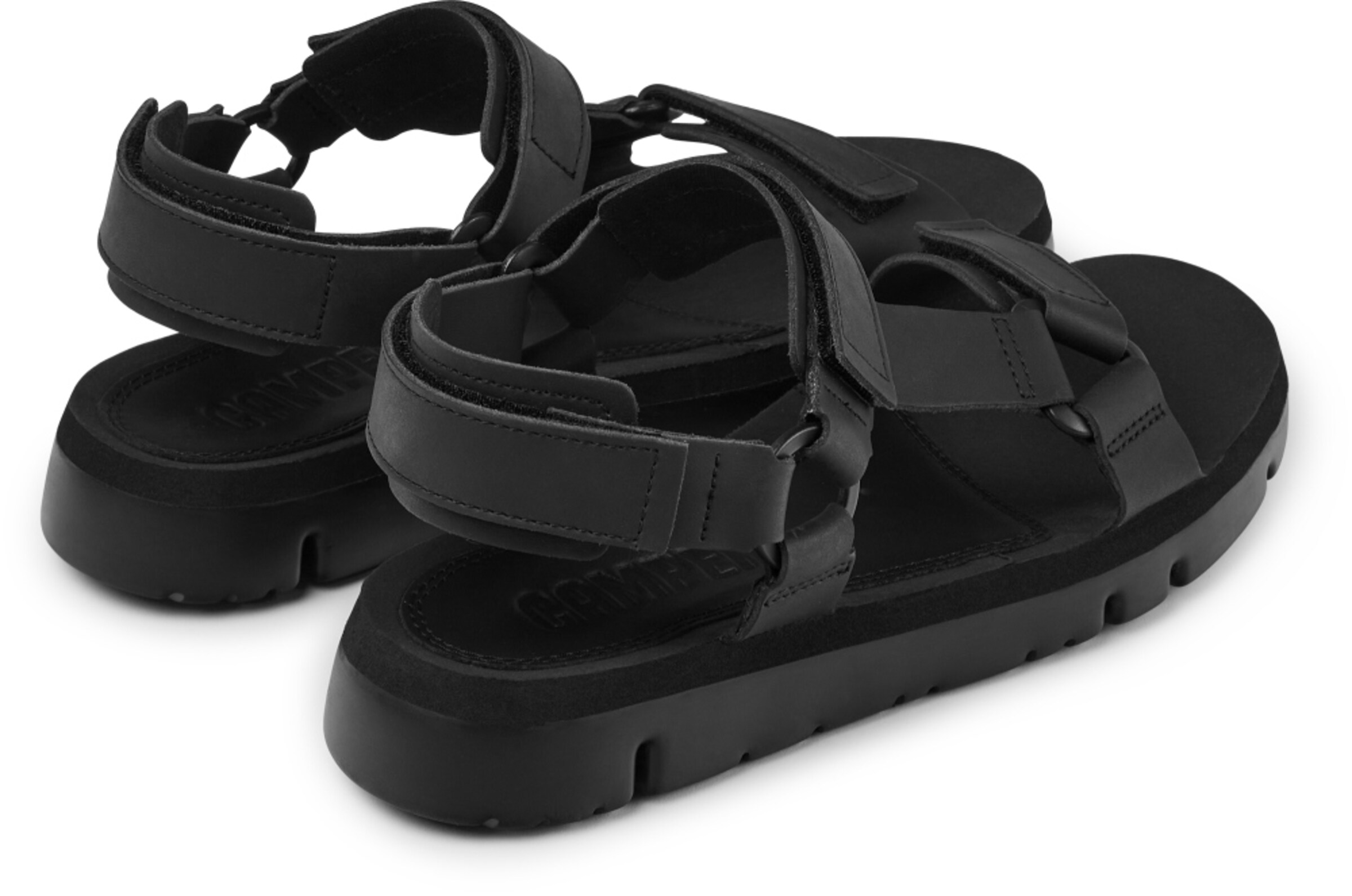 CAMPER Sandalen ' Oruga ' in Schwarz