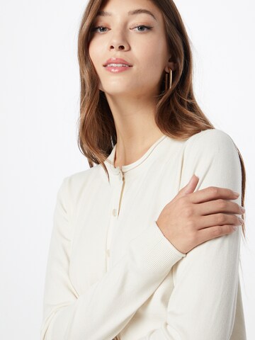 Sisley Knit cardigan in White