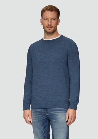 s.Oliver Sweater in Blue: front