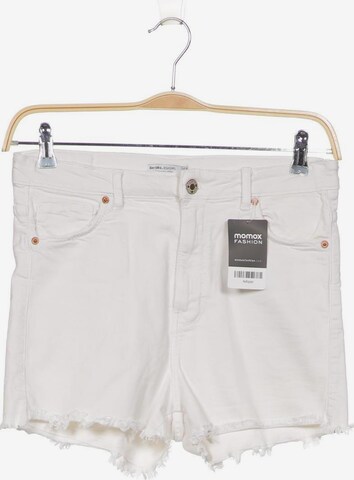 Bershka Shorts XL in Weiß: predná strana