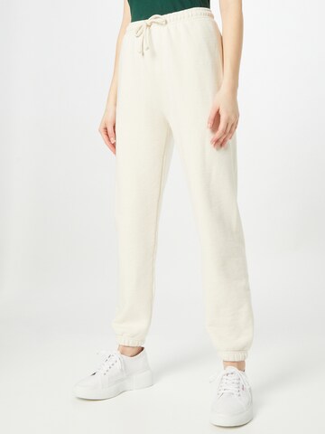 Effilé Pantalon 'ZUTABAY' AMERICAN VINTAGE en beige : devant