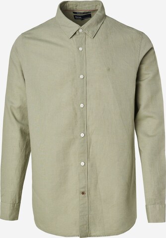 Salsa Jeans Button Up Shirt in Green: front