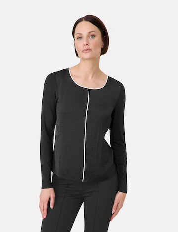 TAIFUN Blouse in Black: front