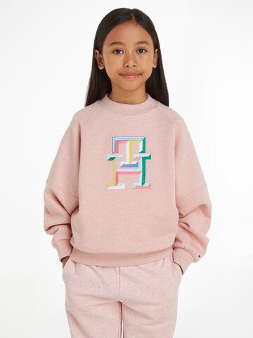 TOMMY HILFIGER Sweatshirt in Roze: voorkant