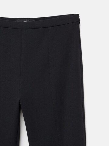 évasé Pantalon 'Bell' MANGO en noir