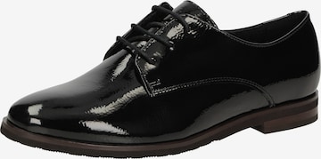 SIOUX Schnürschuh ' Bovinia-714 ' in Schwarz: Vorderseite
