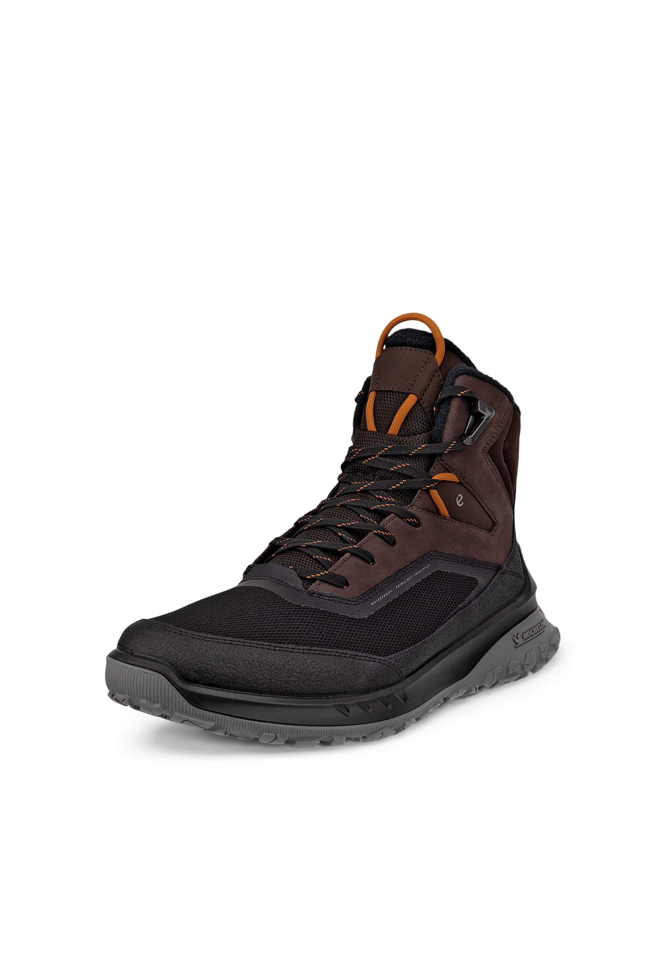 Bottes à lacets 'ULT-TRN' ECCO en noir : devant