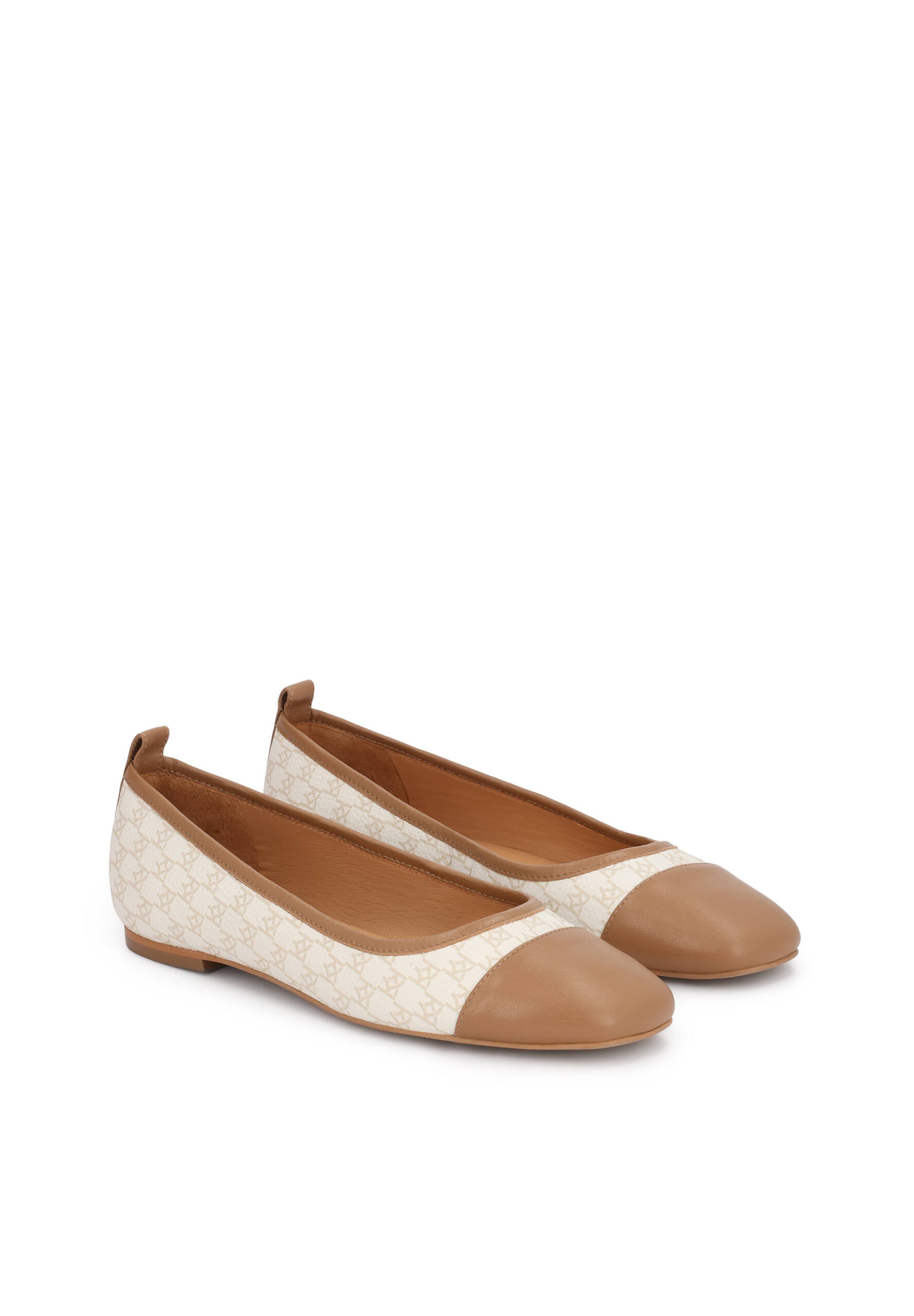 Kazar Ballet Flats in White