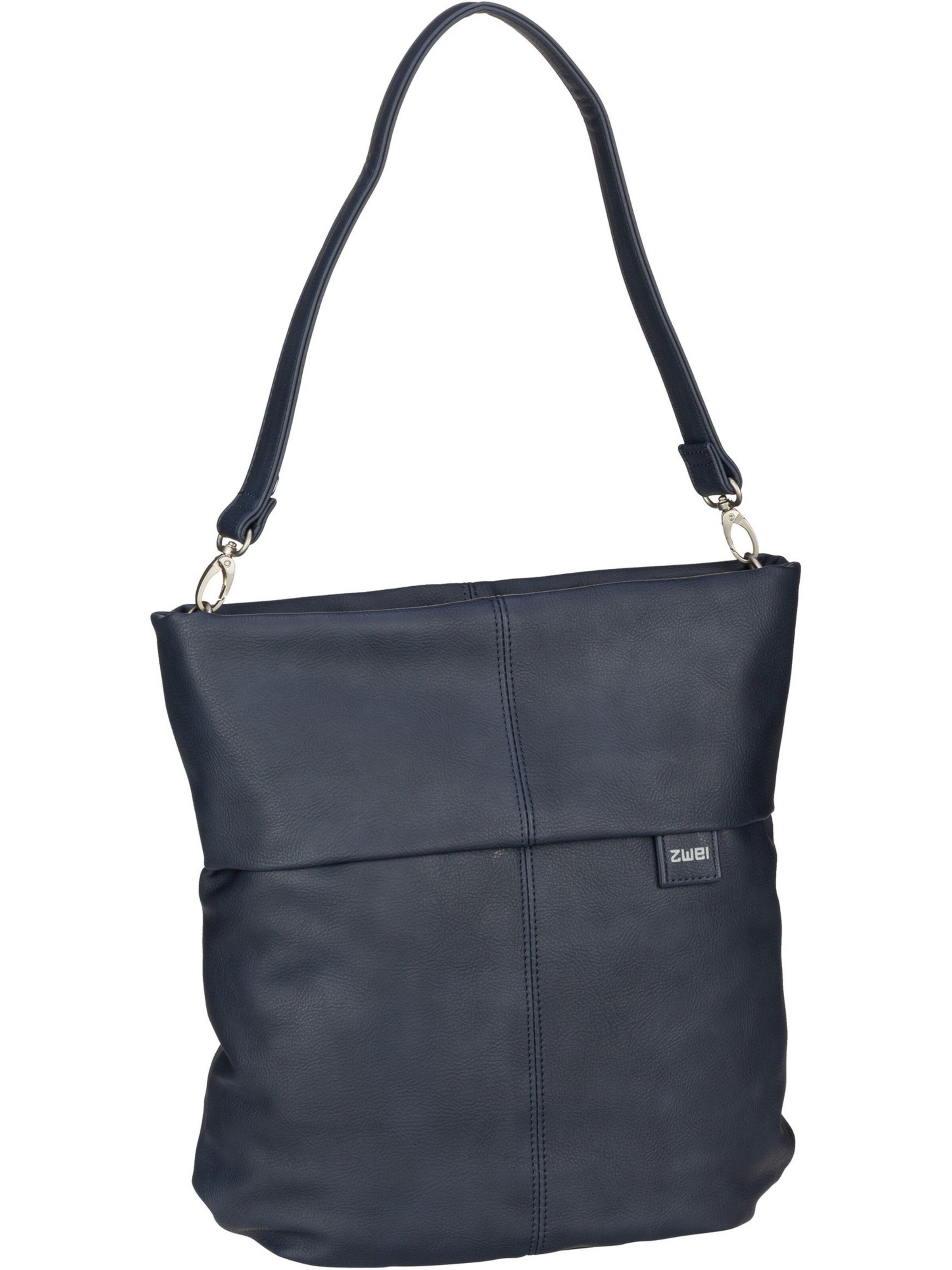 ZWEI Shoulder Bag 'Mademoiselle' in Blue: front