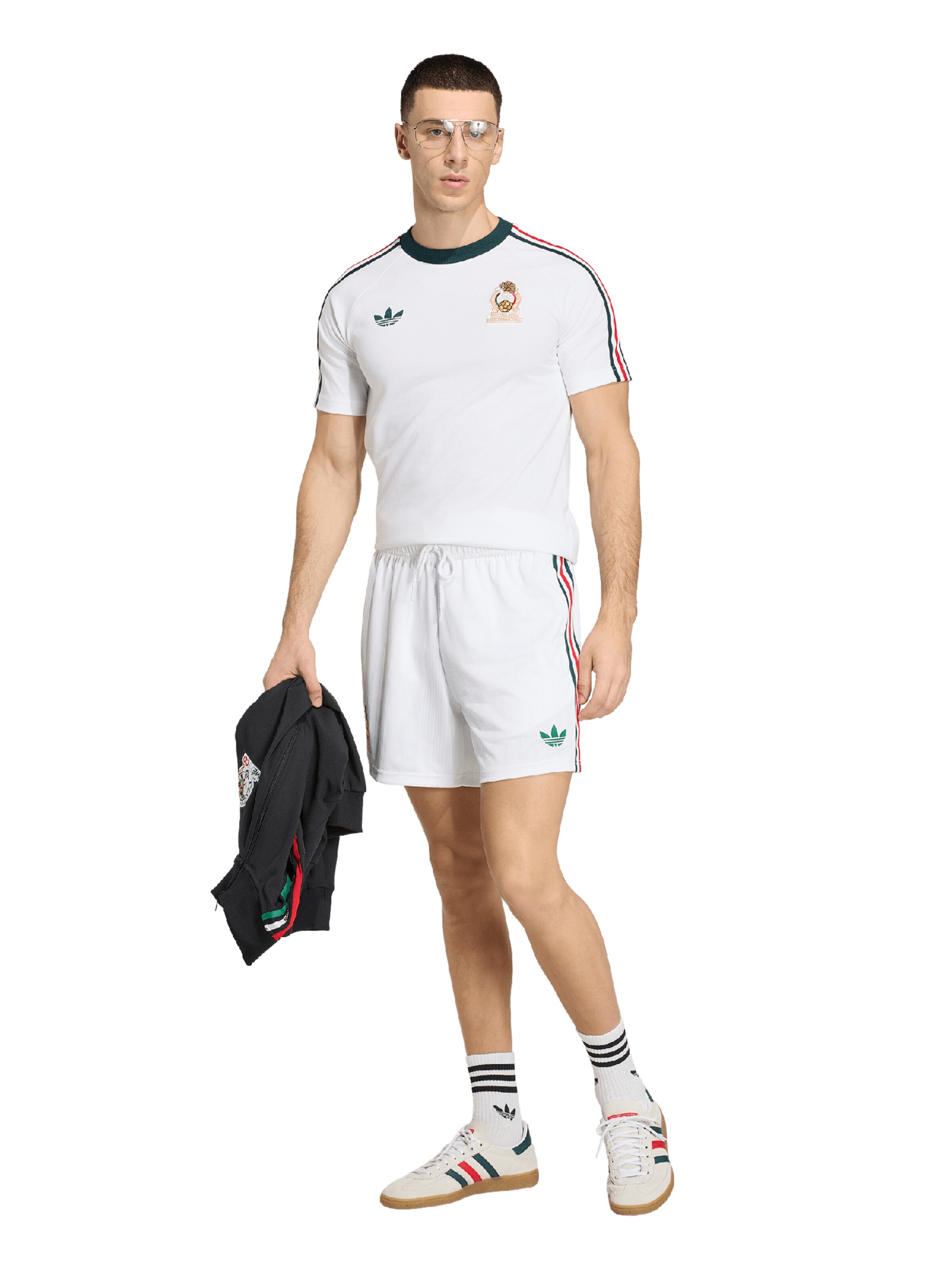 ADIDAS PERFORMANCE Regular Sportshorts 'FMF' in Weiß