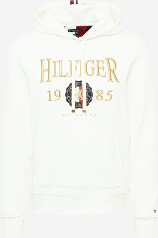 Sweat-shirt TOMMY HILFIGER en blanc : devant