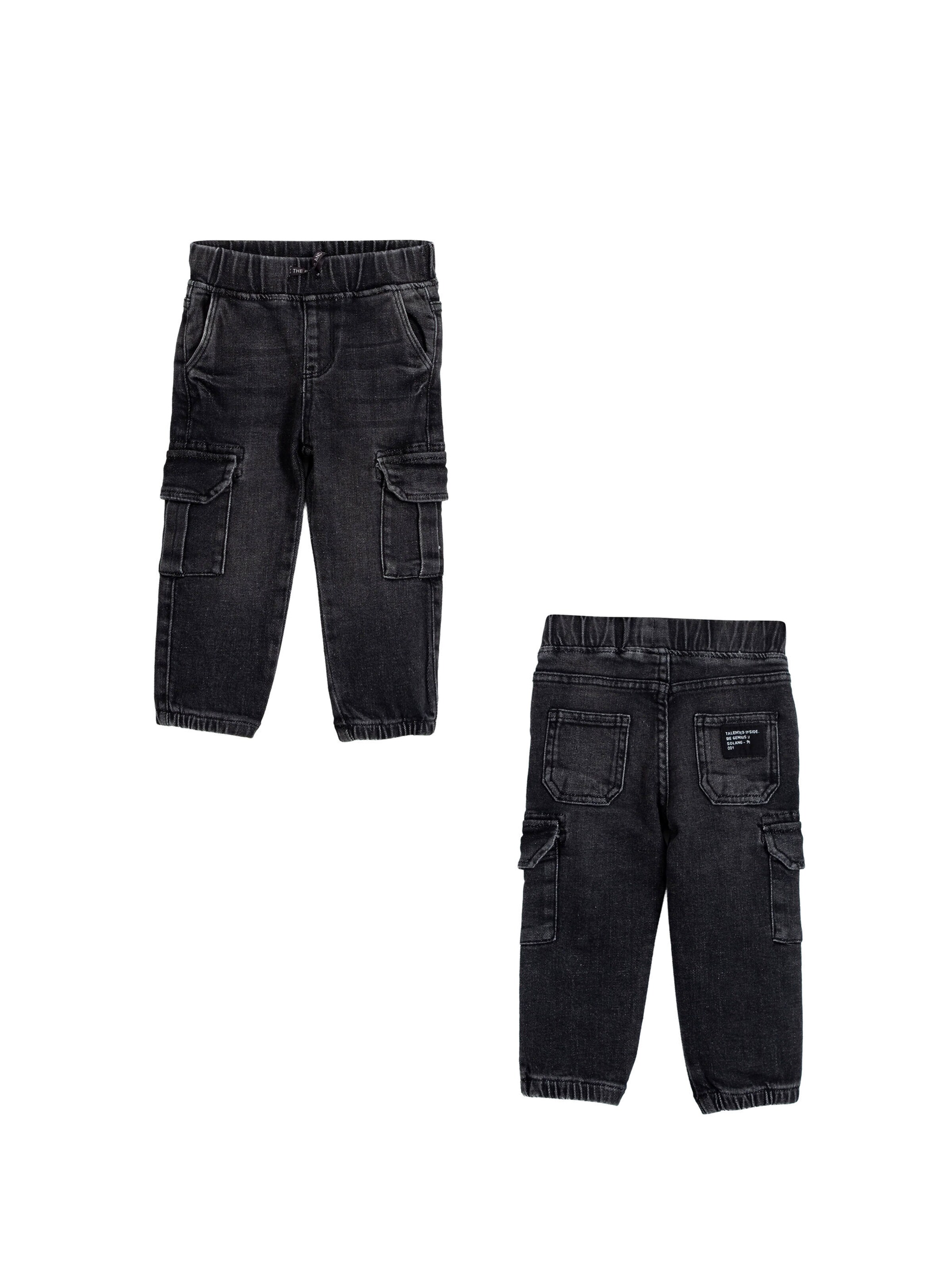 Regular Pantalon Solang en gris