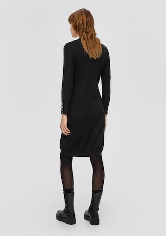 s.Oliver Knit dress in Black