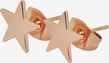 Akzent Earrings 'Wiveka, silberfarbig, langlebig' in Gold: front