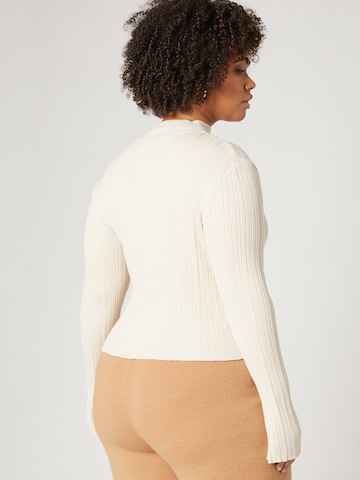 A LOT LESS Pullover 'Tia' i beige