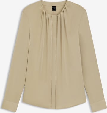 BOSS Bluse ' Banorah ' in Beige: Vorderseite