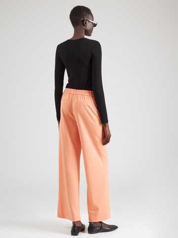 Wide leg Pantaloni 'OBJLisa' di OBJECT in arancione