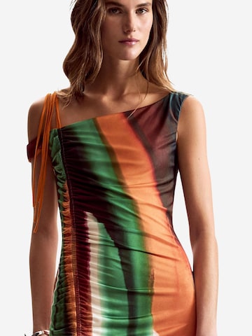 Desigual Jurk '26SWVK17' in Oranje