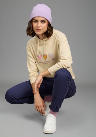 KangaROOS Pullover in Beige