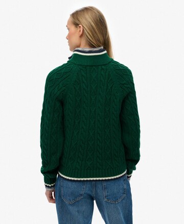 Pull-over Superdry en vert